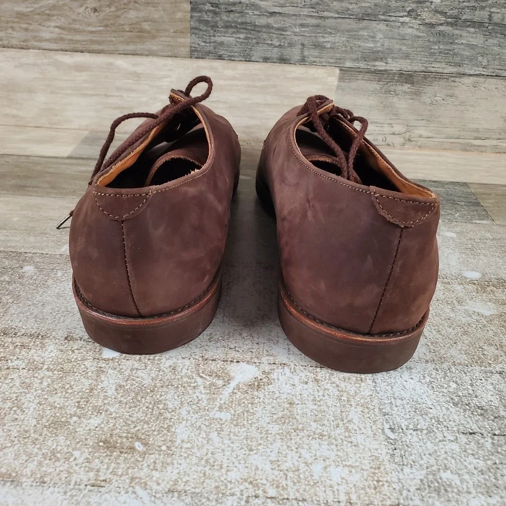 Sebago Mens‎ Oxford Shoes Sz 12 W Brown Comfort Lace Up Low Top Round Toe